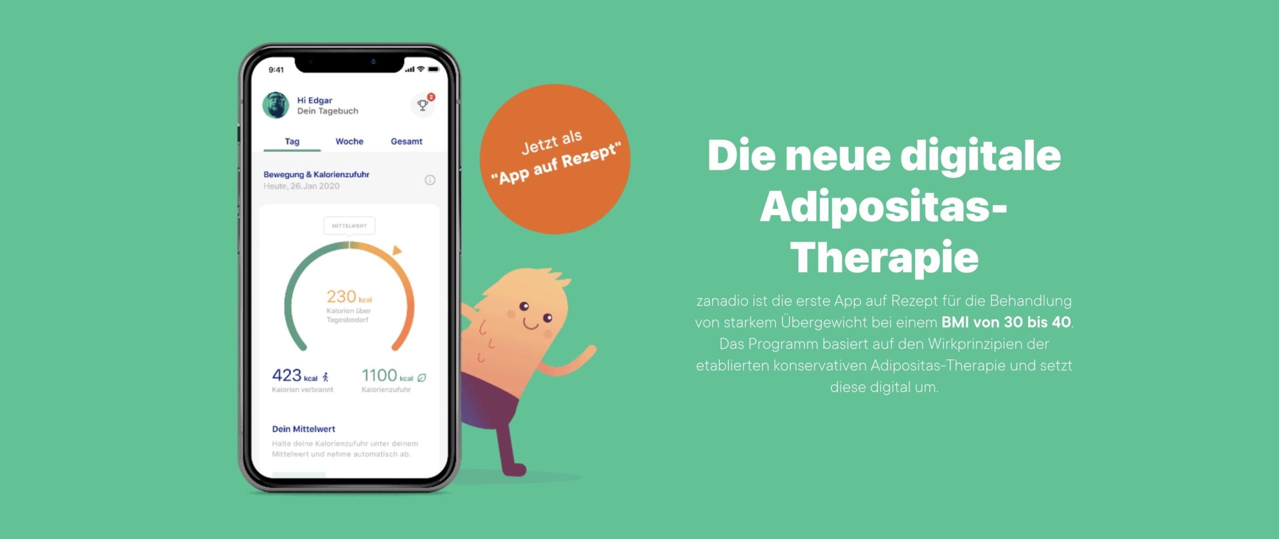 Zanadio - App auf Rezept - Adipositas-Netzwerk SAAR e. V.