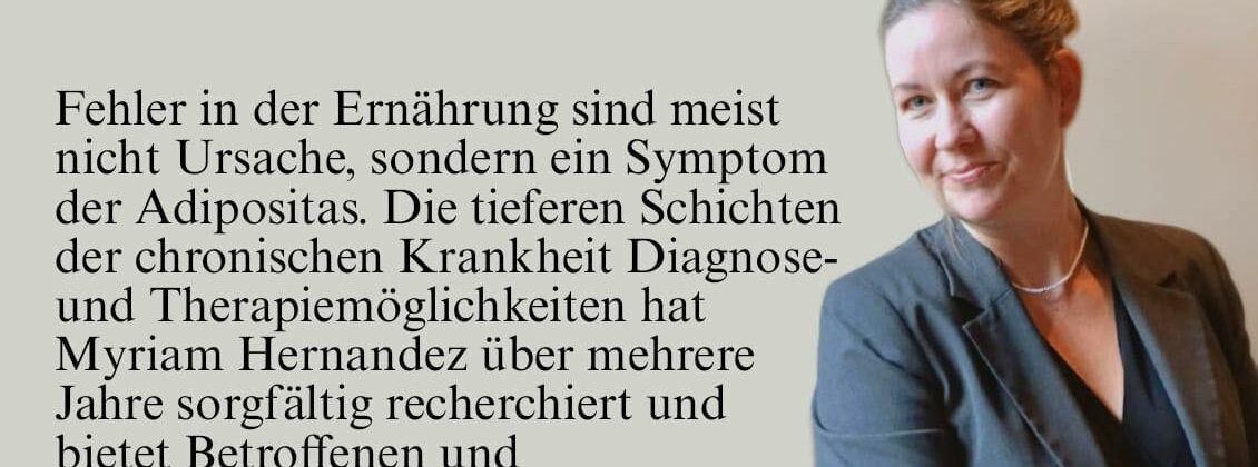VHS-Kurs: Adipositas verstehen mit Myriam Hernandez